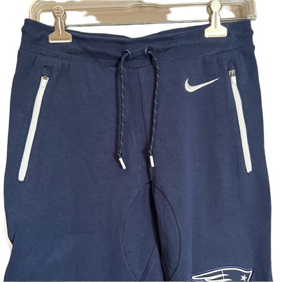 Nike patriots navy joggers. Size small - Picture 2 of 12